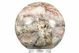 Polished Barite, Quartz & Agate Sphere - Arizona #371244-1